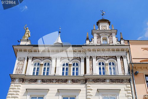 Image of old house on the Main Square in Cracow