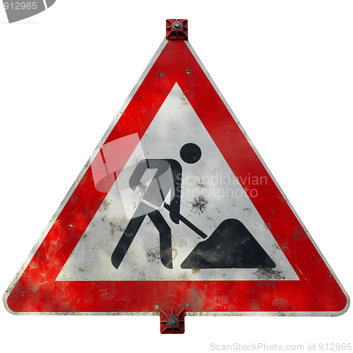Image of Roadworks sign