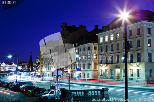 Image of Evening shot in Gamla Stan (Stockholm, Sweden)