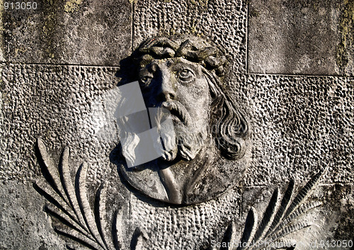 Image of face of Jesus