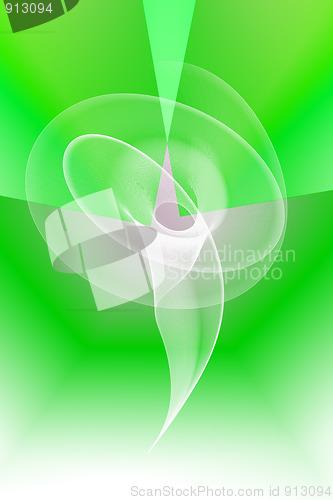 Image of Modern green abstract background