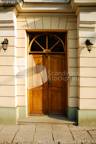 Image of Old wooden door 