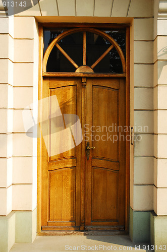 Image of Old wooden door 