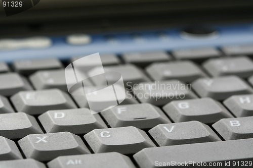 Image of Laptop keyboard