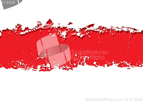 Image of grunge strip background blood