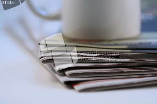 Image of Newspaper stack