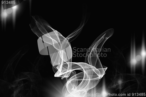 Image of Black and white abstract background