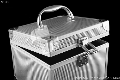 Image of open safe box