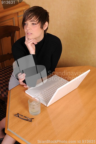 Image of Woman with laptop