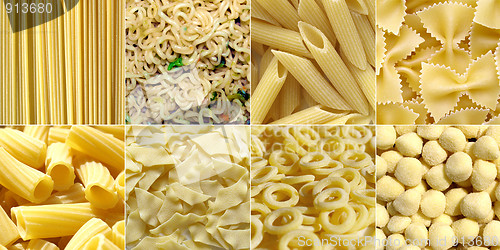 Image of Pasta collage