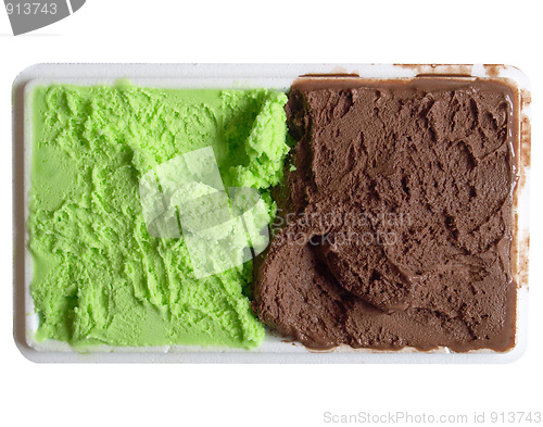 Image of Mint chocolate ice cream