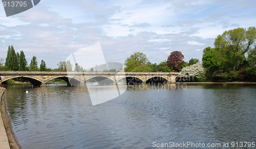 Image of Serpentine lake, London