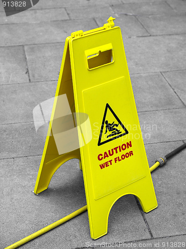 Image of Wet Floor sign