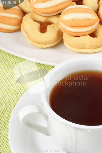 Image of Tea and biscuits