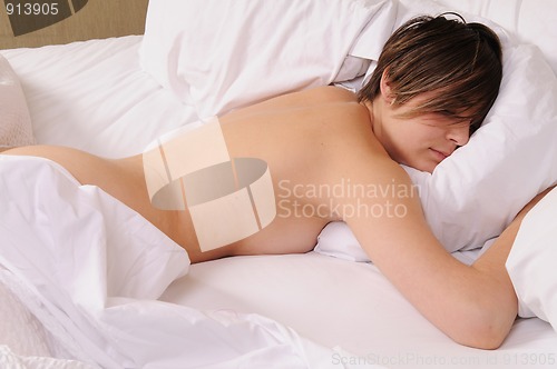 Image of Sleeping nude