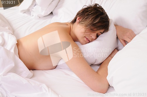 Image of Sleeping nude