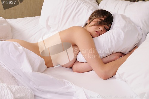 Image of Sleeping nude