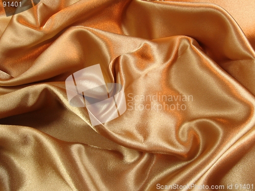 Image of Gold satin