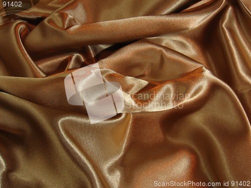 Image of Gold satin