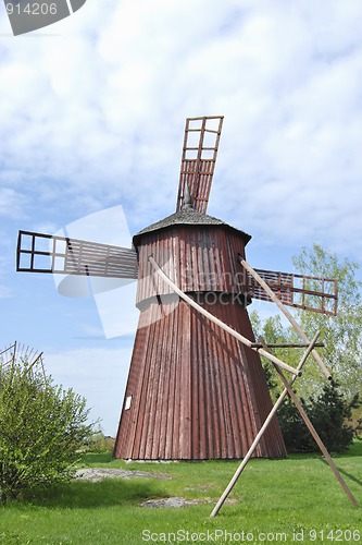 Image of Wooden Windmill