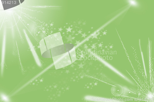Image of Modern green abstract light background