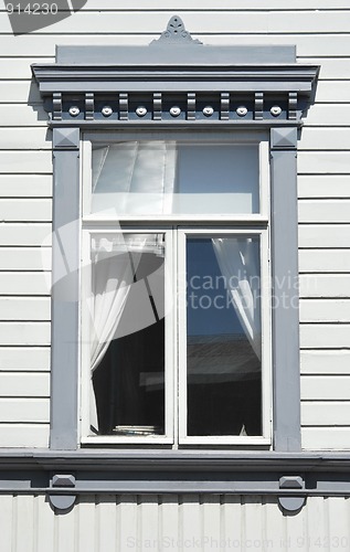 Image of Wooden Home Window