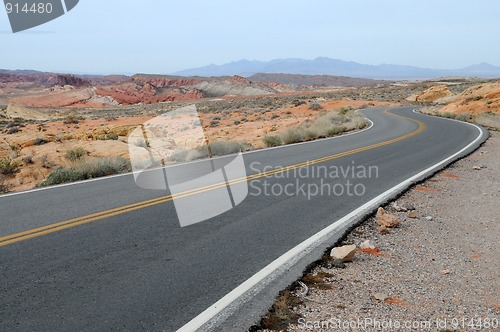 Image of Desert road