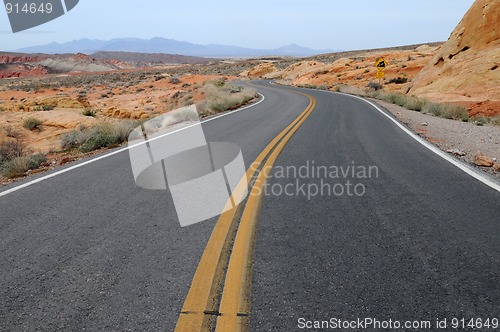 Image of Desert road