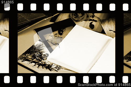 Image of Photo Album with copy space