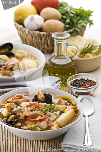 Image of Seafood soup