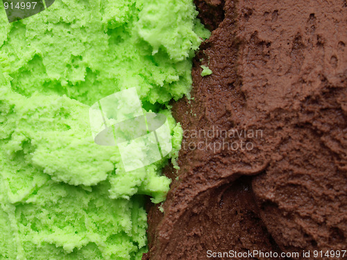 Image of Mint chocolate ice cream