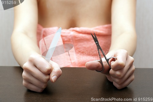 Image of Manicure tools 