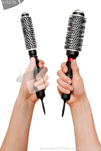 Image of Couple of hairbrushes