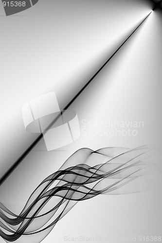 Image of Black and white abstract background