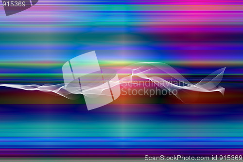 Image of abstract light and smoke background