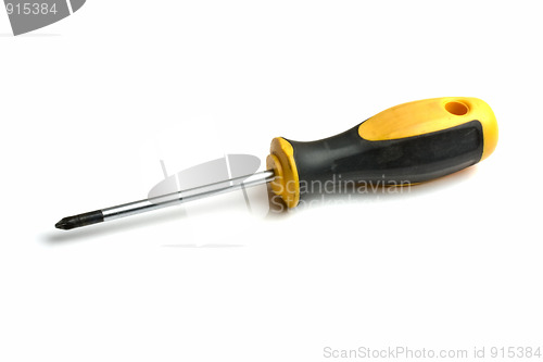 Image of Screwdriver on white background 