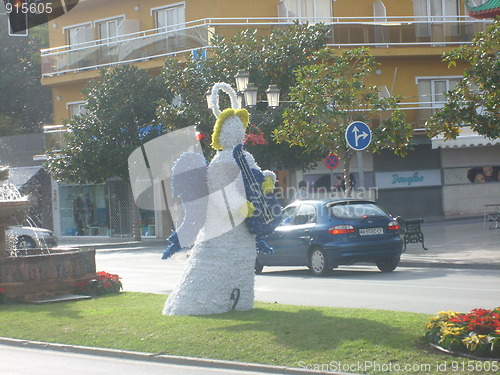 Image of snowengel in spain