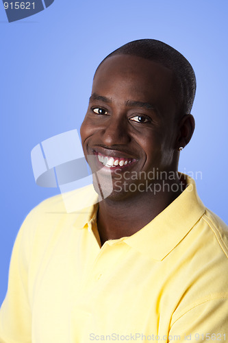 Image of Happy African American man