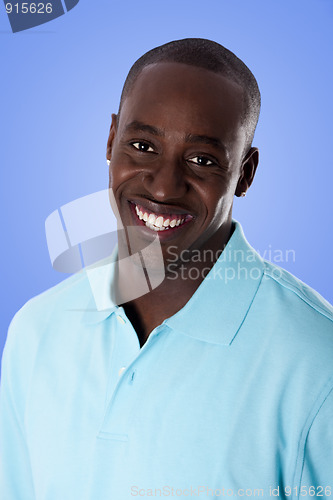 Image of Happy African American business man