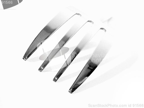 Image of abstract view of a fork