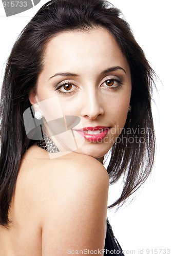 Image of Beauty face and shoulder of woman