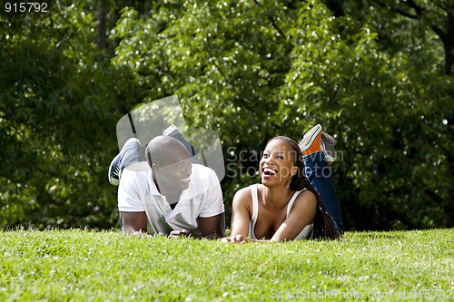 Image of Happy African couple