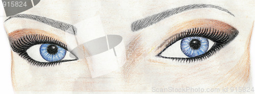 Image of Woman eyes