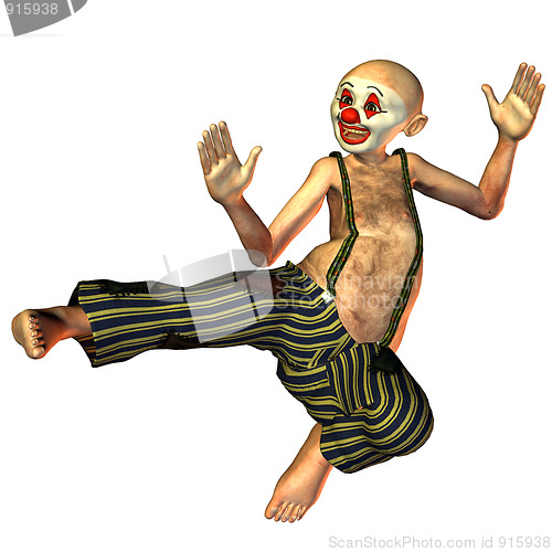 Image of Karate clown