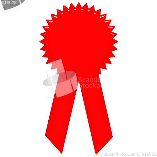 Image of 3D Award Ribbon