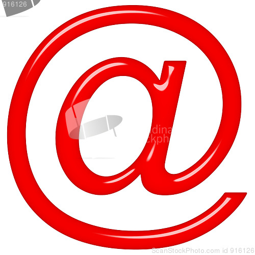 Image of 3D Email Symbol