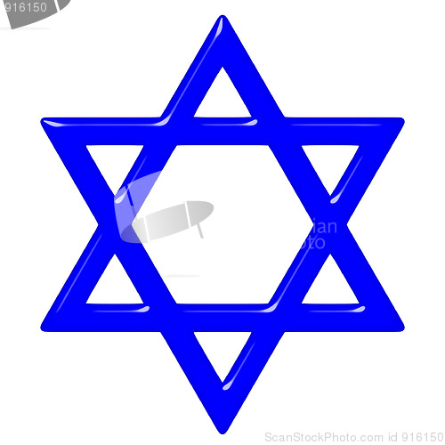 Image of 3D Star of David