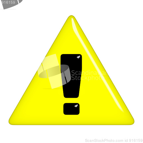 Image of 3D Warning Sign