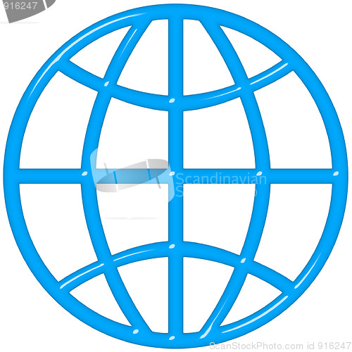 Image of 3D Globe