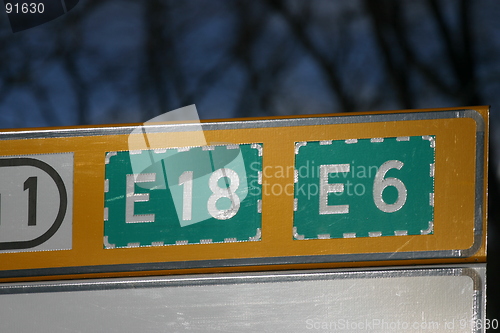 Image of traffic sign